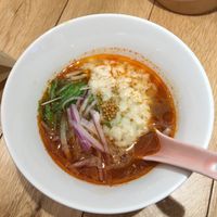This ramen with soy cheese was amazing!  at Chipoon in Tokyo