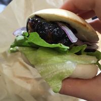 Mini burger  at Chipoon in Tokyo