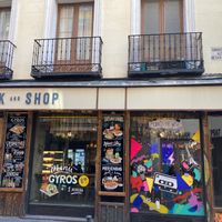  at Greek and Shop in Madrid