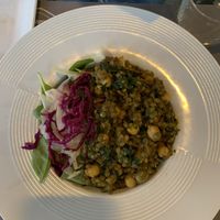 Curry di ceci e lenticchie vegetariano (in realtà vegan)  at Umami Beer in Assisi