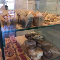 all pastries are vegan! at Heartwork Coffee Bar in San Diego