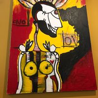 Art at Stuff I Eat in Inglewood