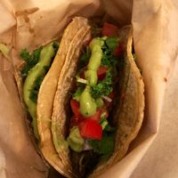 Tacos with every cent  at Stuff I Eat in Inglewood