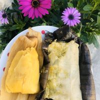 Tamales  at Puro Amor in Mexico City