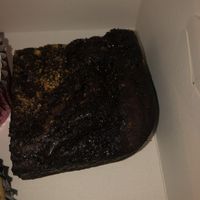 Chocolate orange brownie at Blackberries Pattisserie in Houghton-le-spring