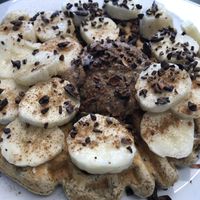 ABC waffle - gluten free vegan  at Fruitive - Conn Ave in Washington