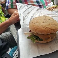 Vegan Houseburger at H Burger in Gran Canaria