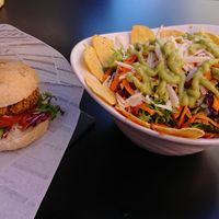 Naturale Burger & Mexican Salad. at H Burger in Gran Canaria