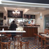 Interior (in basement) at Caffe Spettacolo in Winterthur