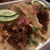 Cauliflower Tacos  at Decadent Ales + Hapa in Mamaroneck