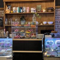 The counter  at Paper Moon in Annerley