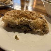 The mushroom pie   at Paper Moon in Annerley