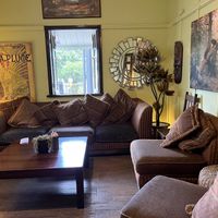 Super comfy couch area  at Paper Moon in Annerley