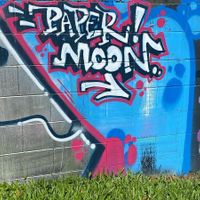 Paper moon sign  at Paper Moon in Annerley