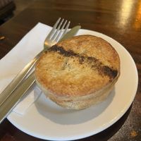 Steak and pepper pie  at Paper Moon in Annerley