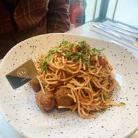 Spaghetti meatballs  at Bella Italia in York