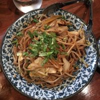Ketchup noodles at Shimabukuro in Naha