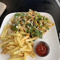 Gyro wrap at El Punto Vegano in Catano