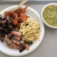 Delicious lunch plate!  at El Punto Vegano in Catano