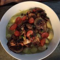 Gnocci at El Punto Vegano in Catano