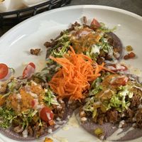 Veggie tacos  at El Punto Vegano in Catano