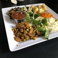 Sample Platter  at El Punto Vegano in Catano