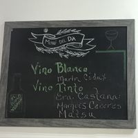 Wine of the day  at El Punto Vegano in Catano