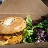 Breakfast sandwich  at & Juice Co in Columbus