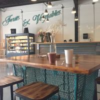 Smoothie coffee and juices! at & Juice Co in Columbus