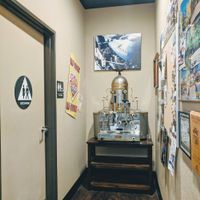Gender neutral bathrooms at Coastal Peaks Coffee in San Luis Obispo