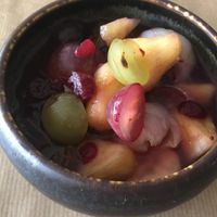 Fruit salad at Foxy Factory in Villefranche-sur-saone
