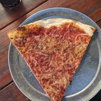 "The Void" vegan cheese pizza at Sizzle Pie in Reno