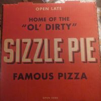 To-go box at Sizzle Pie in Reno