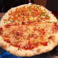 Half buffalo 666 and half Void (18’ large)  at Sizzle Pie in Reno