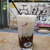 Freddo Cappuccino with plant milk at The Others in Athens
