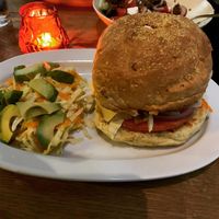 Tex-mex burger  at The Others in Athens