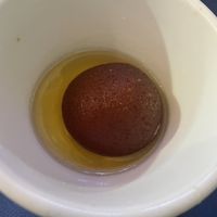 Vegan gulab jamun at Bombay Grill in Miami Beach