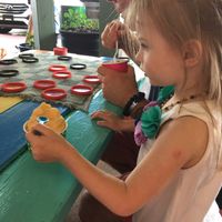 Vegan Sanibel Sunrise  at Joey's Custard in Sanibel