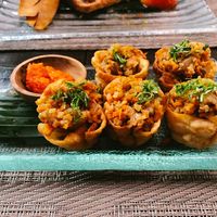 rendang cups at The Onion Collective in Ubud