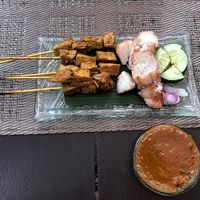 jackfruit satay at The Onion Collective in Ubud