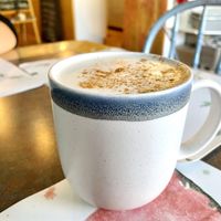 Chai latte with soy  at Lotus Bleu Cafe in Edmundston
