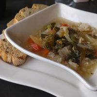 Side Soup with Irish Soda Bread (Dinner) at The Hummingbird Cafe in Butte