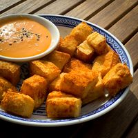 Vegan Crispy Tofu at King Tea in Paddington