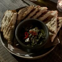 Charred Sourdough & Chimichurri at The Roundhill in Brighton