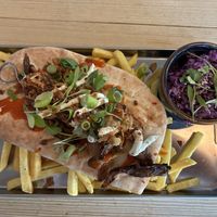 Vegan Chikn Kebab Shawarma  at The Roundhill in Brighton