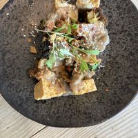 Tofu and Broccoli Skewers  at The Roundhill in Brighton