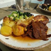 Sunday Seitan Roast at The Roundhill in Brighton
