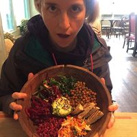 Huuuge Buddha Bowl! at The Roundhill in Brighton