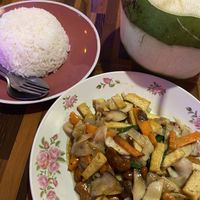 Tofu with cashew nuts😍 THE BEST!!  at Ying Ying's Kitchen in Koh Phangan