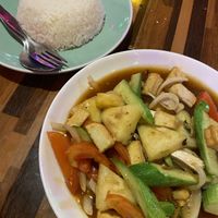 Tofu sweet and sour  at Ying Ying's Kitchen in Koh Phangan